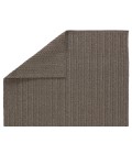 Jaipur Living Iver Indoor/ Outdoor Solid Gray/ Taupe Area Rug (7'6"X9'6")