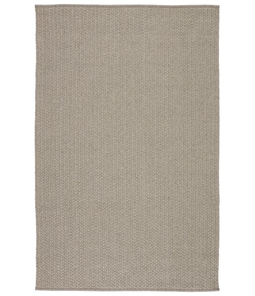Jaipur Living Iver Indoor/ Outdoor Solid Light Gray Area Rug (6'X9')
