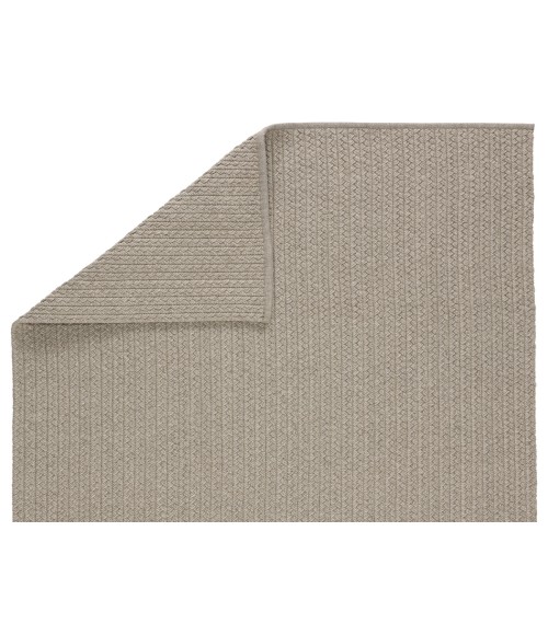 Jaipur Living Iver Indoor/ Outdoor Solid Light Gray Area Rug (6'X9')