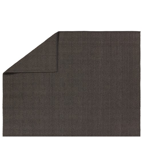 Jaipur Living Iver Handmade Indoor/Outdoor Solid Dark Gray Area Rug 6'X9'