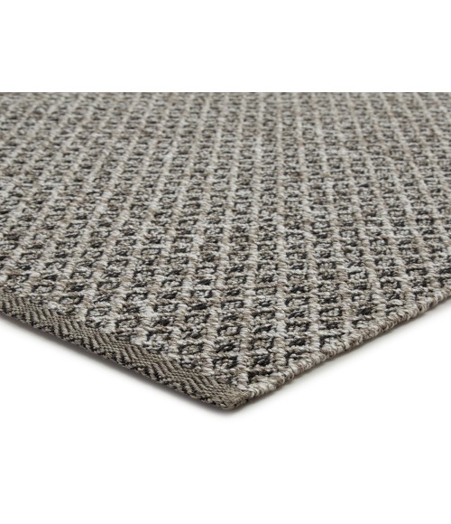 Nirvana Area Rug Jaipur Living Foster Indoor/ Outdoor Trellis Gray/ White Area Rug (7'6"X9'6")