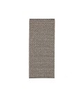 NIR02 Foster Rug Jaipur Living Foster Indoor/ Outdoor Trellis Gray/ White Runner Rug 3'X12'