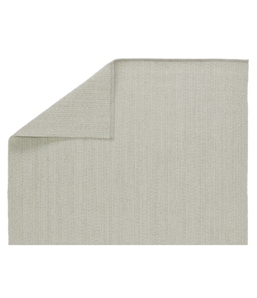 Jaipur Living Sven Indoor/ Outdoor Solid Light Gray Runner Rug (2'6"X8')