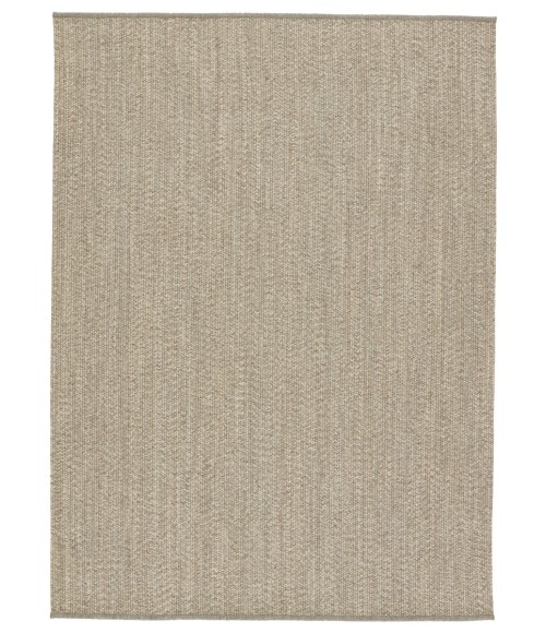 Jaipur Living Sven Indoor/ Outdoor Solid Taupe/ Cream Area Rug (10'X14')