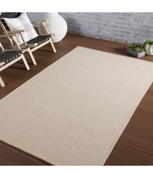 Jaipur Living Sven Indoor/ Outdoor Solid Light Beige Area Rug (2'X3')