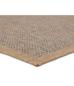 Vibe by Jaipur Living Nambe Kidal NMB01 Brown - Blue 2 ft. X 3 ft. Rectangle Rug