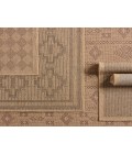 Vibe by Jaipur Living Kidal Indoor/Outdoor Solid Brown/ Blue Area Rug 2'X3'