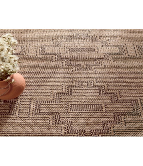 NMB04 Adrar Rug Vibe by Jaipur Living Adrar Indoor/Outdoor Tribal Brown/ Black Area Rug 9'X12'