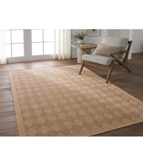 Vibe by Jaipur Living Amanar Indoor/Outdoor Tribal Brown Area Rug 4'X6'