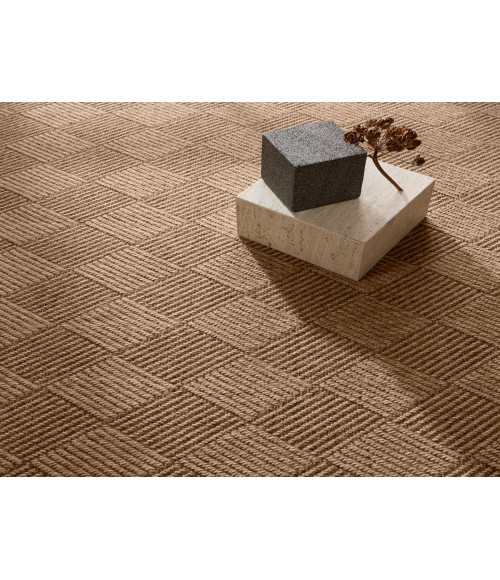 Vibe by Jaipur Living Amanar Indoor/Outdoor Tribal Brown Area Rug 4'X6'