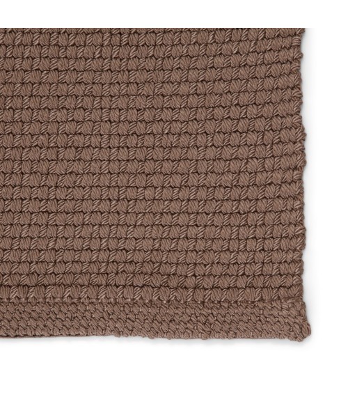 Jaipur Living Kawela Indoor/ Outdoor Solid Brown Area Rug (9'X12')