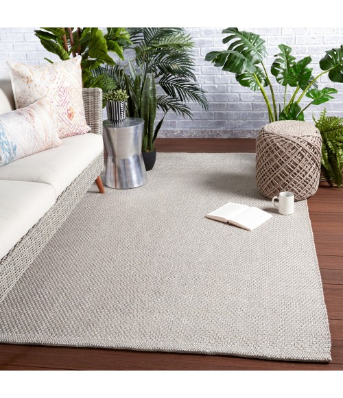 Jaipur Living North Shore Light Gray Nrs02 18 In. Swatch Square Rug