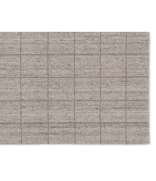 Jaipur Living Club Handmade Striped Gray/ Taupe Area Rug 10'X14'
