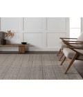 Jaipur Living Club Handmade Striped Gray/ Taupe Area Rug 10'X14'