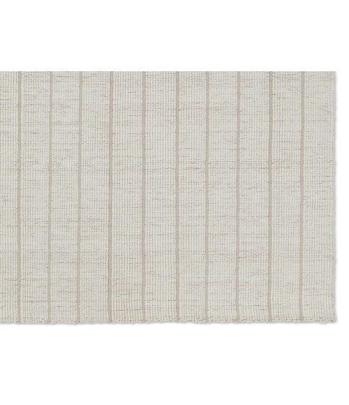 OBB02 Highgate Rug Jaipur Living Highgate Handmade Striped Cream/ Light brown Area Rug 5'X8'
