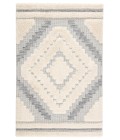 Jaipur Living Sani Indoor/ Outdoor Geometric Gray/ Cream Area Rug (7'10"X10'10")