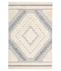 Jaipur Living Sani Indoor/ Outdoor Geometric Gray/ Cream Pad01 Area Rug 7 ft. 10 in. X 10 ft. 10 in. Rectangle