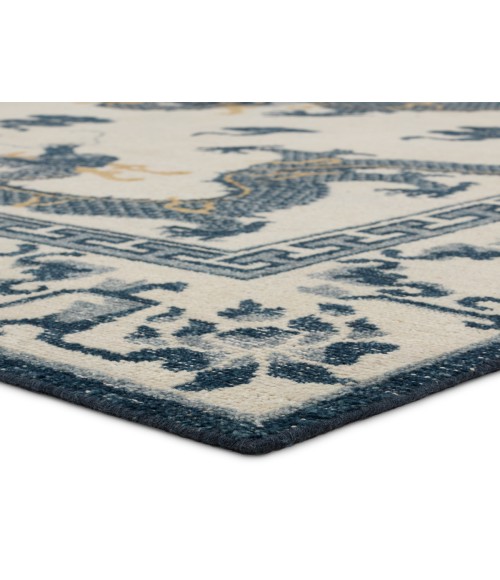 Jaipur Living Pinyin Blue PIN01 8 ft. X 10 ft. Rectangle Rug