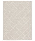 Jaipur Living Moab Natural Geometric Light Gray/ Ivory Area Rug (5'X8')