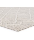 Jaipur Living Moab Natural Geometric Light Gray/ Ivory Area Rug (5'X8')