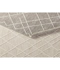 Jaipur Living Moab Natural Geometric Light Gray/ Ivory Area Rug (5'X8')
