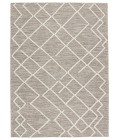 Jaipur Living Moab Natural Geometric Gray/ Ivory Area Rug (5'X8')