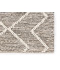 Jaipur Living Moab Natural Geometric Gray/ Ivory Area Rug (5'X8')