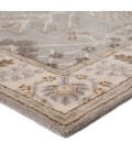 Jaipur Living Chambery Handmade Floral Gray/ Beige Area Rug (9'X12')