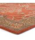 Jaipur Living Chambery Handmade Floral Orange/ Brown Area Rug (9'X12')