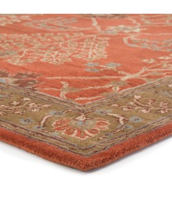 Jaipur Living Chambery Handmade Floral Orange/ Brown Pm51 Area Rug 9 ft. X 12 ft. Rectangle