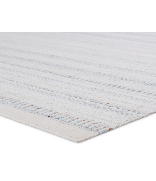 Penrose Area Rug Jaipur Living Parson Indoor/ Outdoor Tribal Light Blue/ Ivory Area Rug (9'X12')