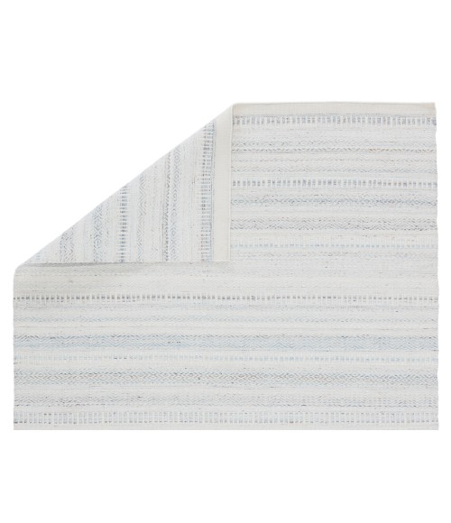 Penrose Area Rug Jaipur Living Parson Indoor/ Outdoor Tribal Light Blue/ Ivory Area Rug (9'X12')