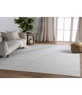 Penrose Area Rug Jaipur Living Parson Indoor/ Outdoor Tribal Light Blue/ Ivory Area Rug (9'X12')