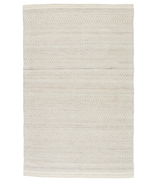 Jaipur Living Lenna Indoor/ Outdoor Tribal Cream/ Light Gray Area Rug 9'X12'