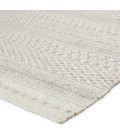 Jaipur Living Lenna Indoor/ Outdoor Tribal Cream/ Light Gray Area Rug 9'X12'