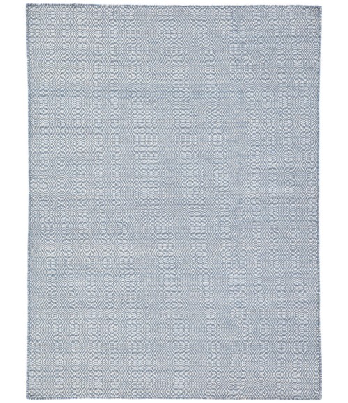 Jaipur Living Eulalia Handmade Geometric Blue/ Ivory Area Rug (7'10"X9'10")