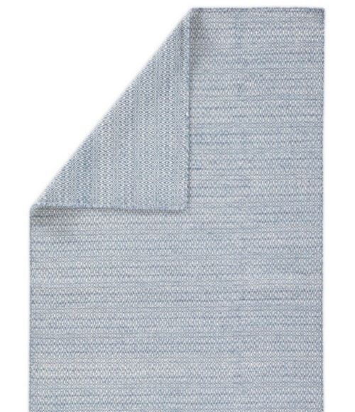 Jaipur Living Eulalia Handmade Geometric Blue/ Ivory Area Rug (7'10"X9'10")