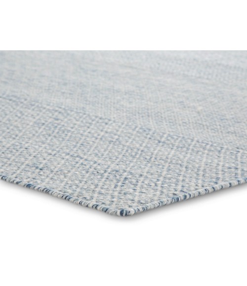 Jaipur Living Glace Handmade Geometric Light Blue/ Ivory Area Rug (8'10"X11'9")