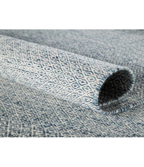 Jaipur Living Glace Handmade Geometric Light Blue/ Ivory Area Rug (8'10"X11'9")