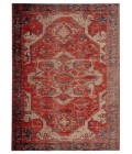 Jaipur Living Leighton Indoor/ Outdoor Medallion Red/ Blue Area Rug (2'X3')