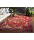 Jaipur Living Leighton Indoor/ Outdoor Medallion Red/ Blue Area Rug (2'X3')