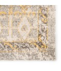 Jaipur Living Giralda Indoor/ Outdoor Trellis Light Gray/ Yellow Runner Rug (2'6"X8')