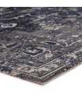 POLARIS RUG Jaipur Living Isolde Indoor/ Outdoor Medallion Blue/ Black Runner Rug (2 8"X10 )