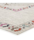 Polaris Area Rug Jaipur Living Tov Indoor/ Outdoor Medallion Light Gray/ Multicolor Area Rug (8'10"X12')