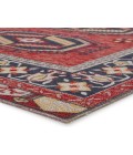POLARIS RUG Jaipur Living Miner Indoor/ Outdoor Medallion Red/ Yellow Area Rug (2 X3 )