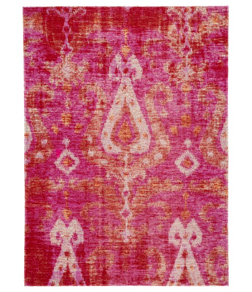 Jaipur Living Zenith Indoor/ Outdoor Ikat Pink/ Orange Area Rug (8'10"X12')