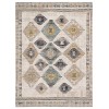 Jaipur Living Polaris Dez POL17 Blue/Yellow 5 ft. 3 in. X 7 ft. 6 in. Rectangle Rug