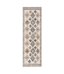 Jaipur Living Polaris Dez POL17 Blue/Yellow 2 ft. 8 in. X 10 ft. Rectangle Rug