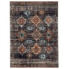 Jaipur Living Polaris Dez POL18 Blue/Orange 2 ft. X 3 ft. Rectangle Rug