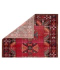 Polaris Area Rug Jaipur Living Paloma Indoor/ Outdoor Tribal Red/ Black Runner Rug (2'8"X10')